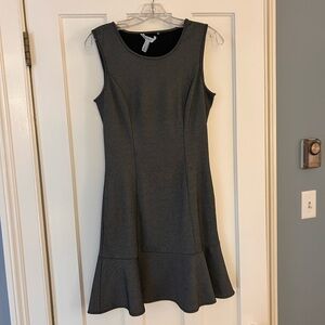 WHBM Gray Sleeveless Dress NWOT SIZE 2